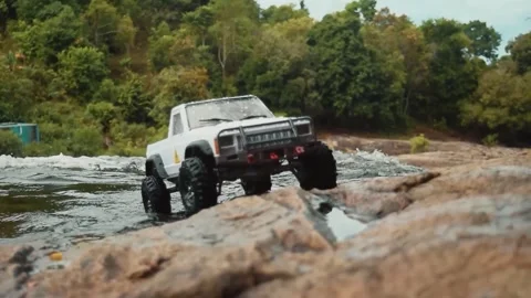 REMOTE CONTROL CAR Stock Footage 307157205