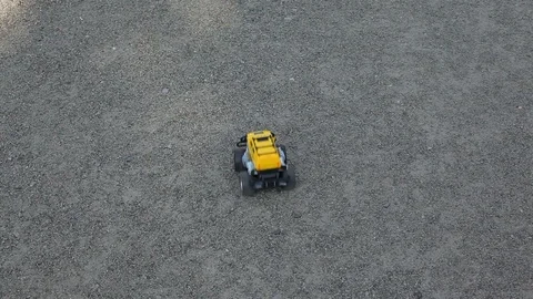 Remote control car or electric car Stock Footage 91231607