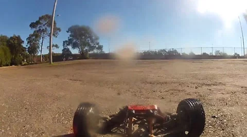 Remote Control Car POV  Video stock 55623345