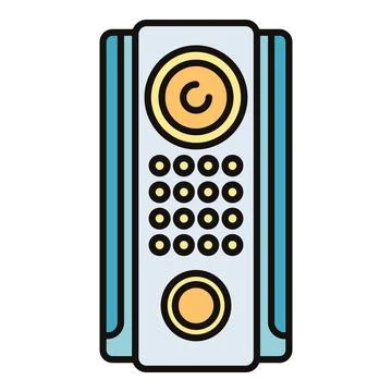 Remote control device for multimedia entertainment system Stock Illustration