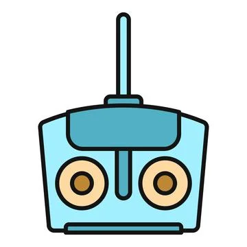Remote control device for radio controlled toys Stock Illustration