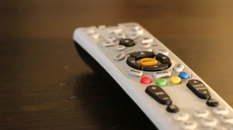Remote Control From Direct (Directv) Stock Footage 50941616