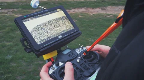 Remote Control drone hexacopter 動画素材 63452624