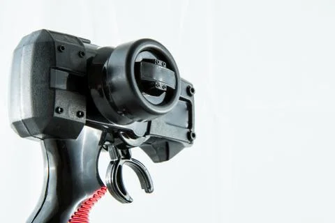 Remote control for a fast car Stock Photos