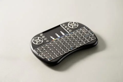 A remote control in the form of a keyboard Foto stock