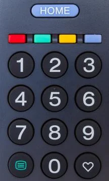 Remote control function buttons Stock Photos