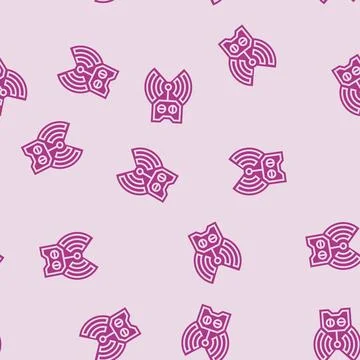 Remote control glyph seamless pattern 스톡 일러스트