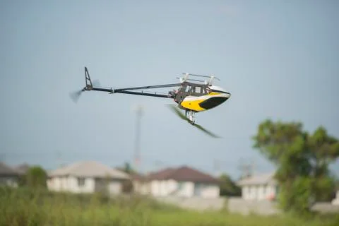 .Remote control helicopter Stock Photos