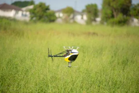 .Remote control helicopter Stock Photos