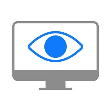 Remote control. Home office. Vector icon. Stock Illustration