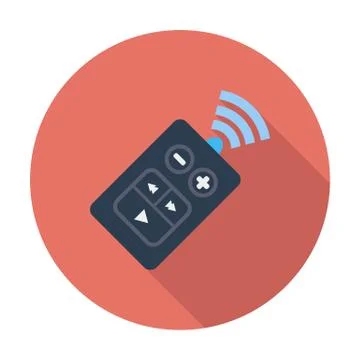 Remote control icon Stock Illustration