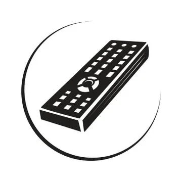 Remote control icon Stock Illustration