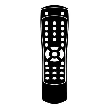 Remote Control Icon, Vector Illustration Stock Illustration