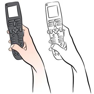Remote control Stock Illustration