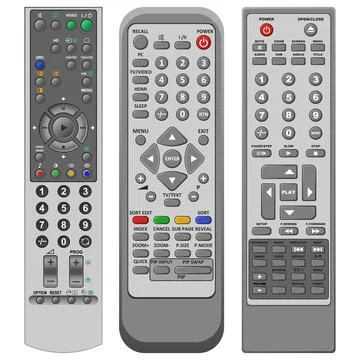 Remote Control Stock Illustration
