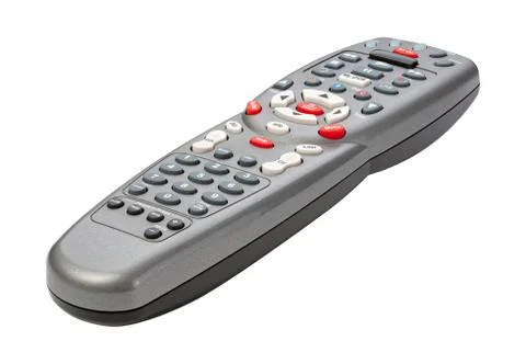 Remote control isolated with clipping path Stock Photos