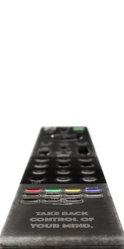 Remote control isolated on white background Stock Illustration