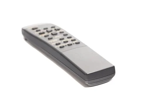 Remote control isolated on white background Stock-Fotos