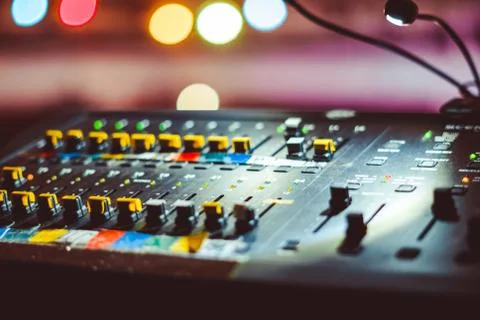 Remote control light spotlight Stock Photos