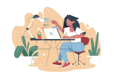 Remote control modern technology Stock Illustration