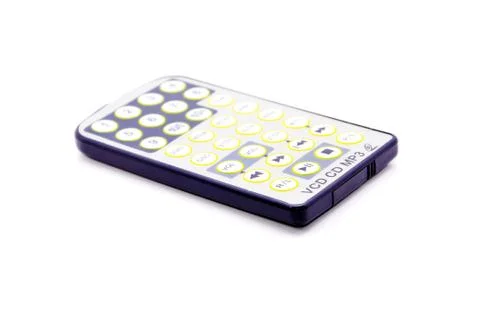 Remote Control Of A MP3 Player Stock Photos