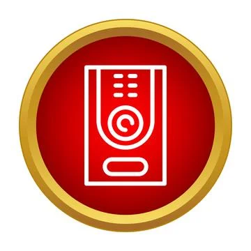 Remote control for multimedia systems and home entertainment Stock Illustration