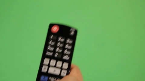 Remote control, press rewind Stock Footage 41142628