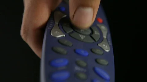 Remote control select OK 库存影片 445719