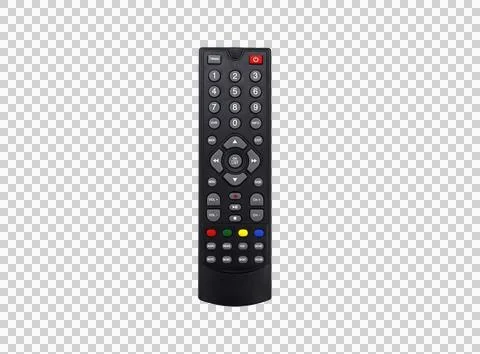 Remote control top view Foto stock