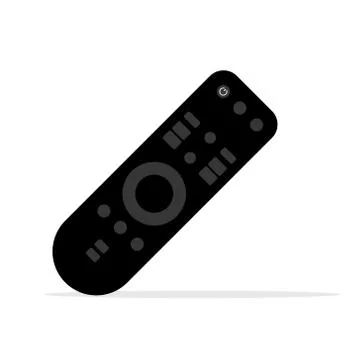 Remote control tv icon. Flat vector remote control video modern design device Stock Illustration