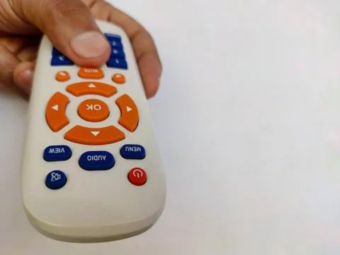Remote control for TV Foto stock