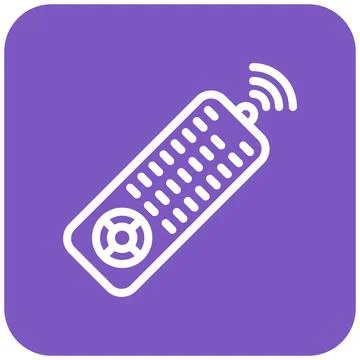 Remote control Vector Icon Design Illustration Stock Illustration