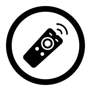 Remote control - Vector icon isolated Stock Illustration