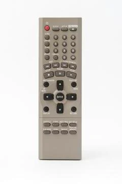 Remote control on a white background Stock Photos