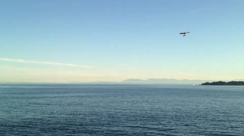 Remote Controlled Plane - Dive Bombing Stock Footage 45592066