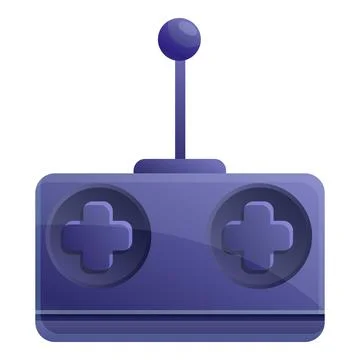 Remote controller icon, cartoon style Illustrazione stock