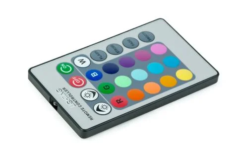 Remote controller for rgb led lamp Foto stock