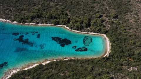 Remote Croatian bay Stock Footage 116781703