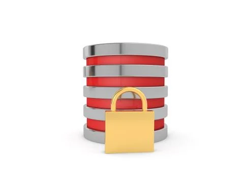 Remote data storage database. . Stock Illustration