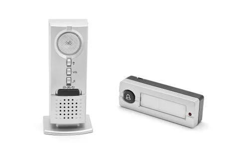 Remote doorbel Foto stock