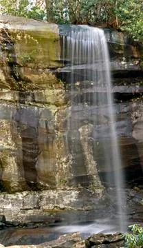 Remote Fall in the Mountains Stockfoto's