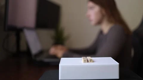 Remote freelance technology work Stock Footage 337570529
