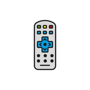 Remote icon vector design templates simple and modern Stock Illustration