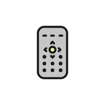 Remote icon vector design templates simple and modern Stock Illustration
