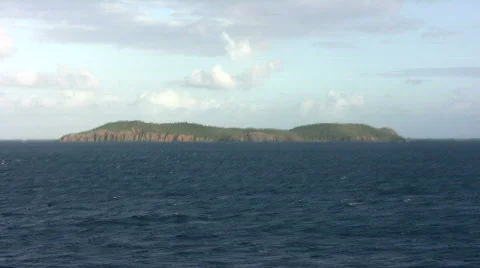 Remote island Stock Footage