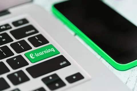 Remote learning concept Stock Photos