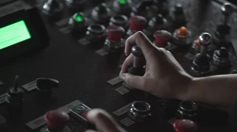 Remote loading of coal into the rail car Stock Footage 47591404