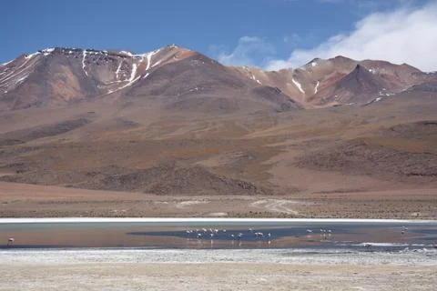 Remote mountain landscape Stock Photos