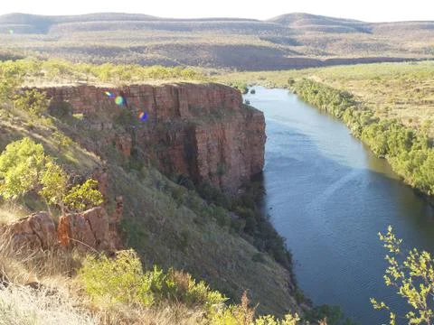 Remote river western Australia Stock Photos