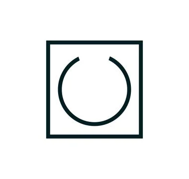 Remote station ready condition symbol Stock Illustration